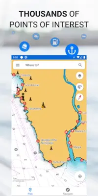 C-MAP - Marine Charts android App screenshot 14